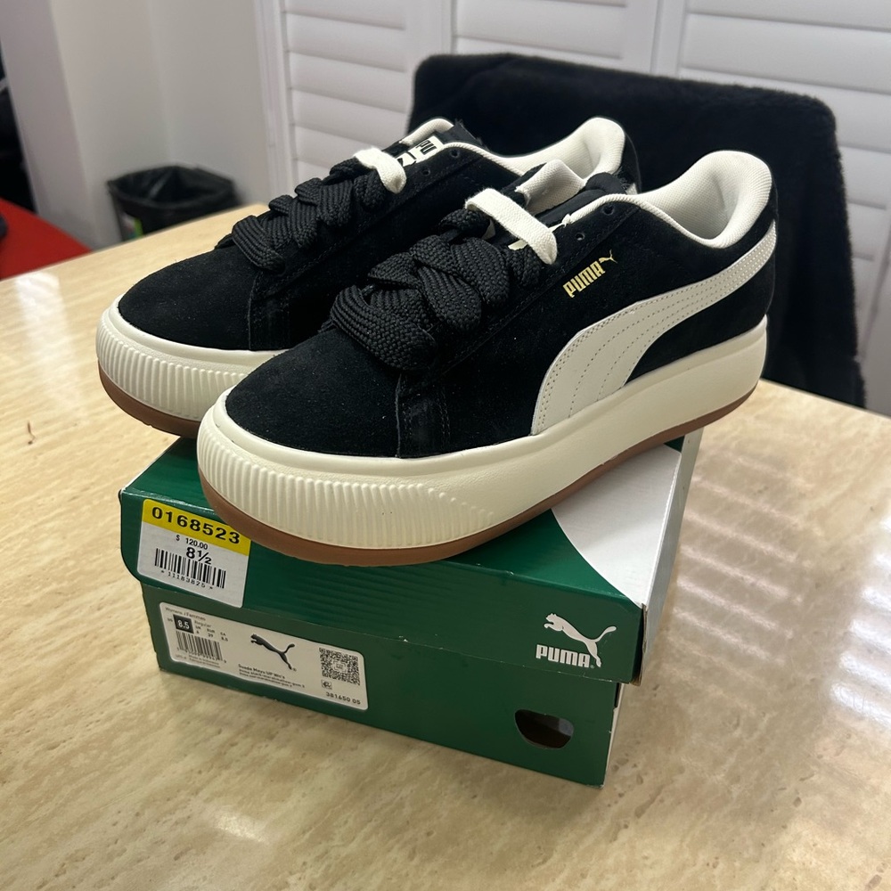 Puma Green Shoe Box with Logo